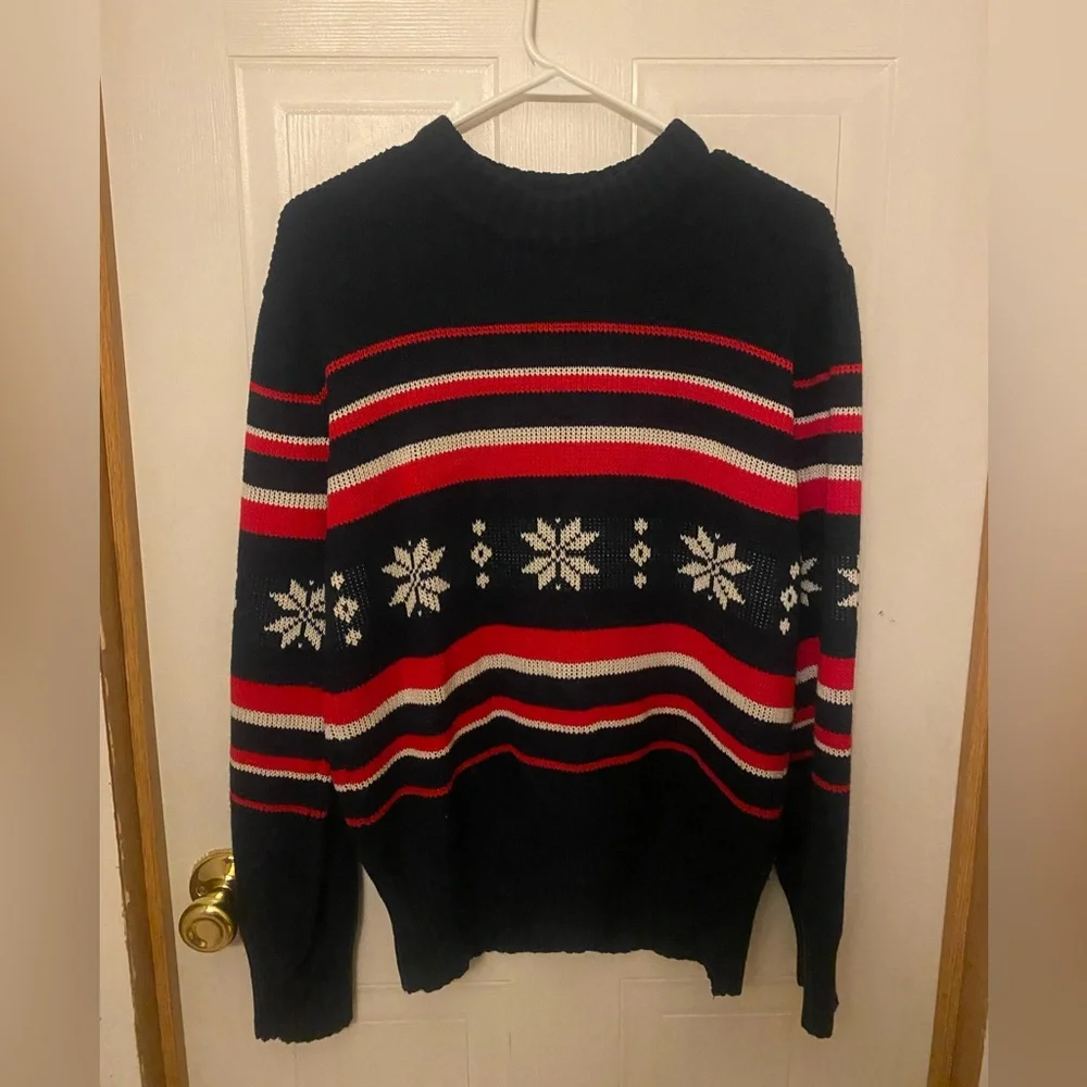 VTG Fair Isle Snowflake Sweater